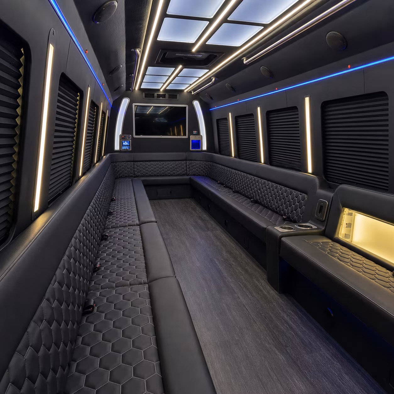 billings party bus interior