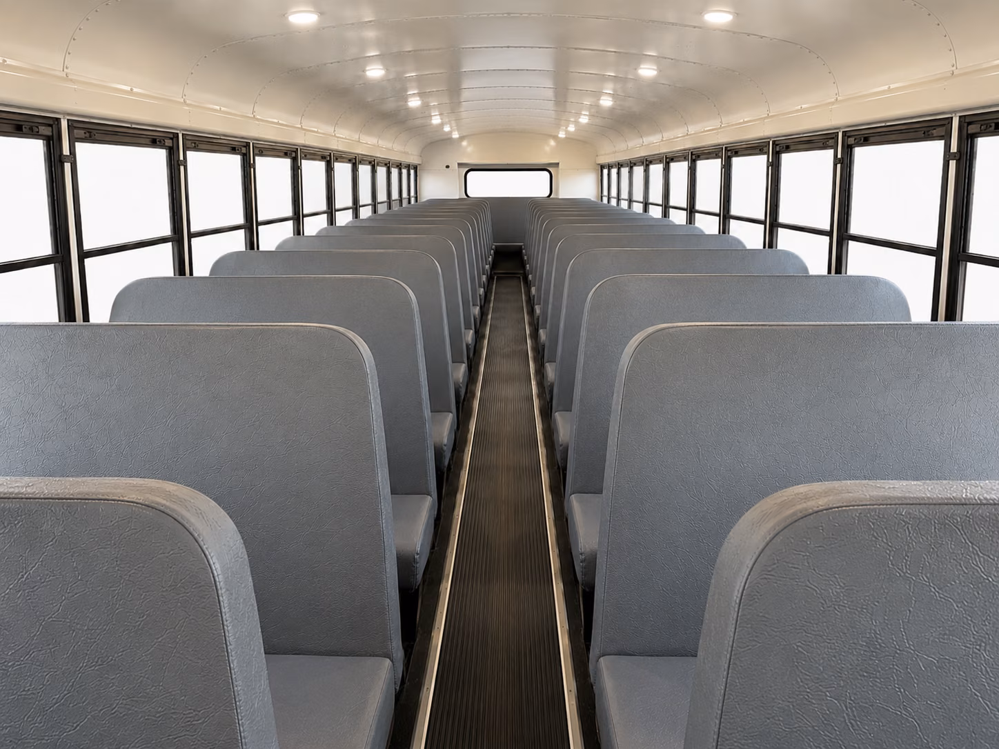 billings school bus interior