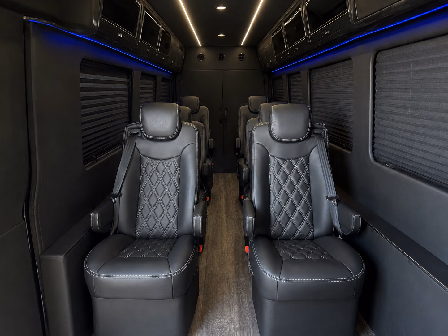 billings sprinter van with driver interior